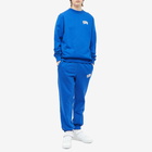 Billionaire Boys Club Men's Small Arch Logo Crew Sweat in Royal Blue