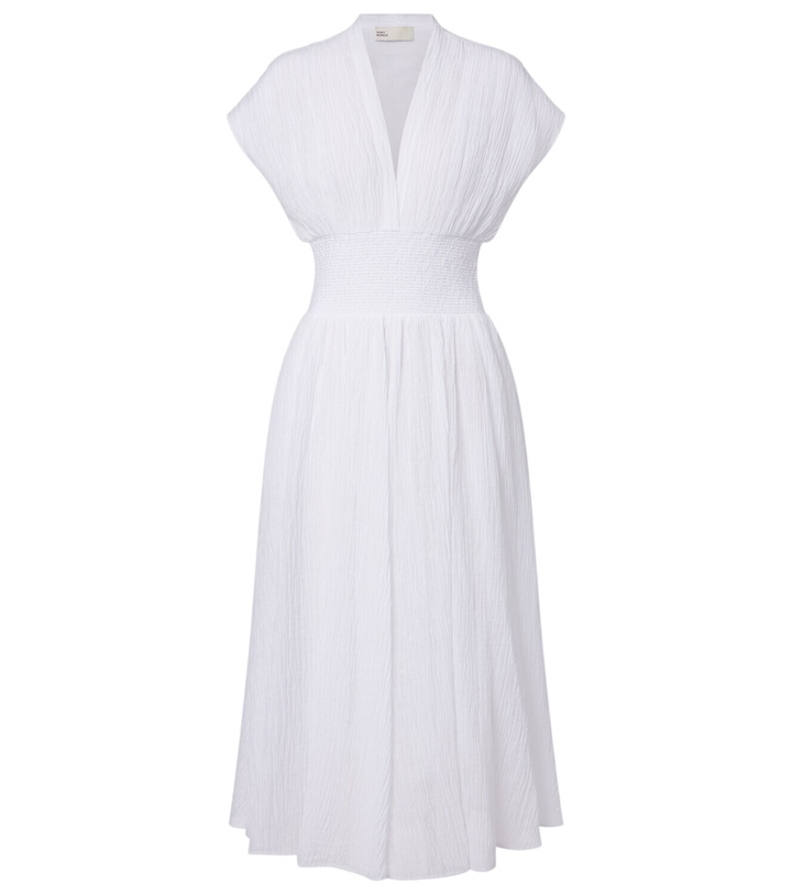 sachin and babi light blue dress Tory Burch Embroidery Midi Dress Size M