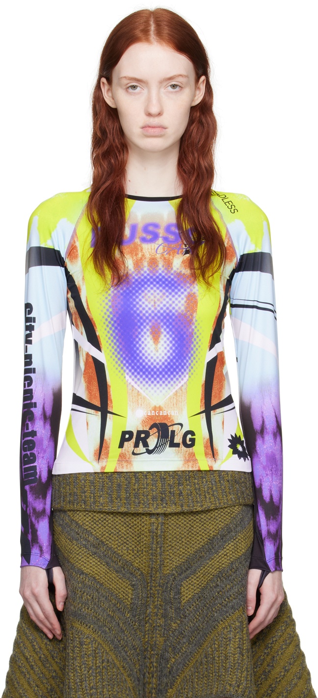 Photo: Paolina Russo Multicolor Printed Long Sleeve T-Shirt
