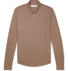 Orlebar Brown - Sebastian Merino Wool Polo Shirt - Brown