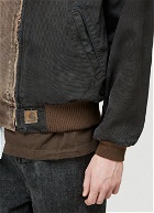 Reworked Carhartt Split Jacket in Brown