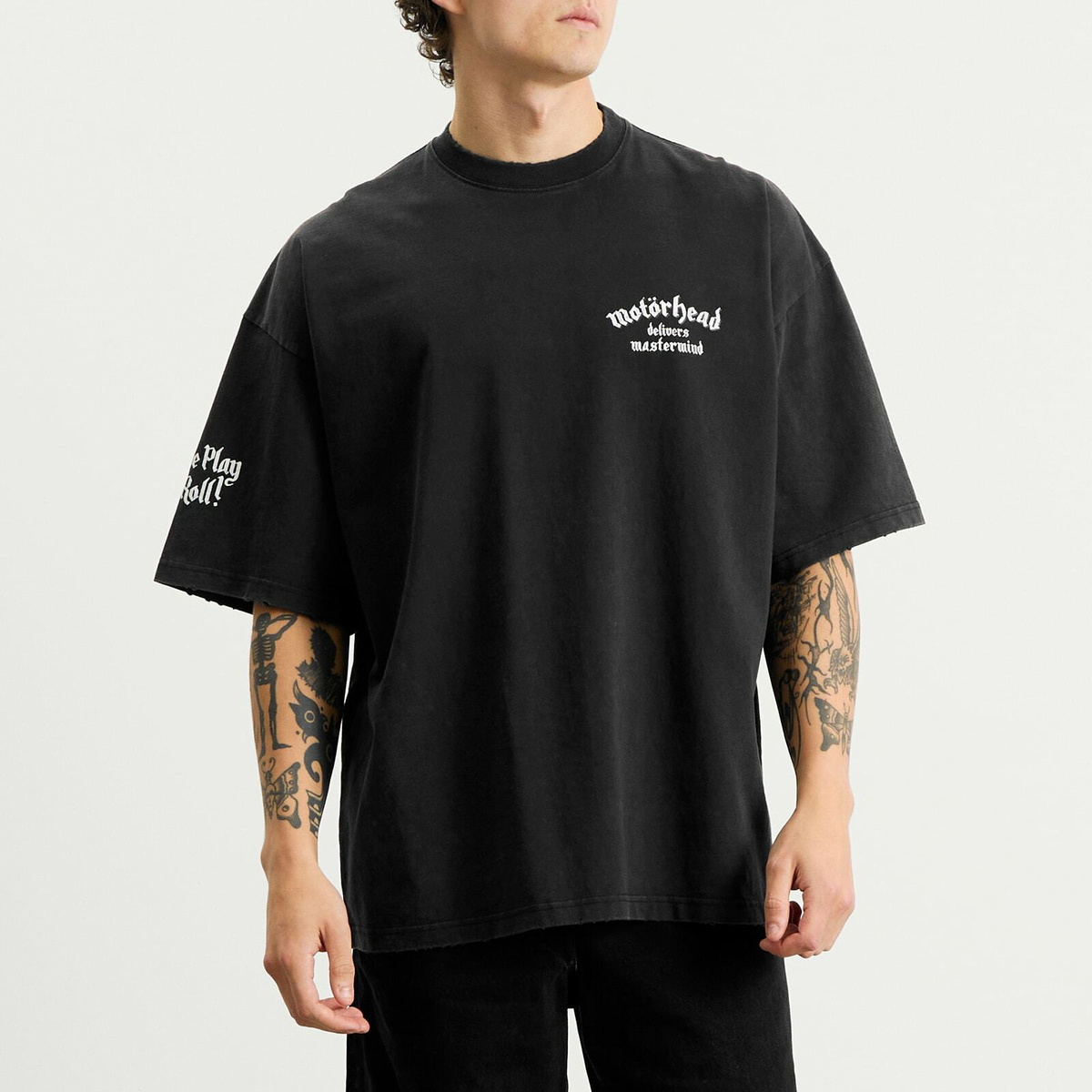 END. Men's x MASTERMIND WORLD x Motorhead Delivers T-Shirt in Black