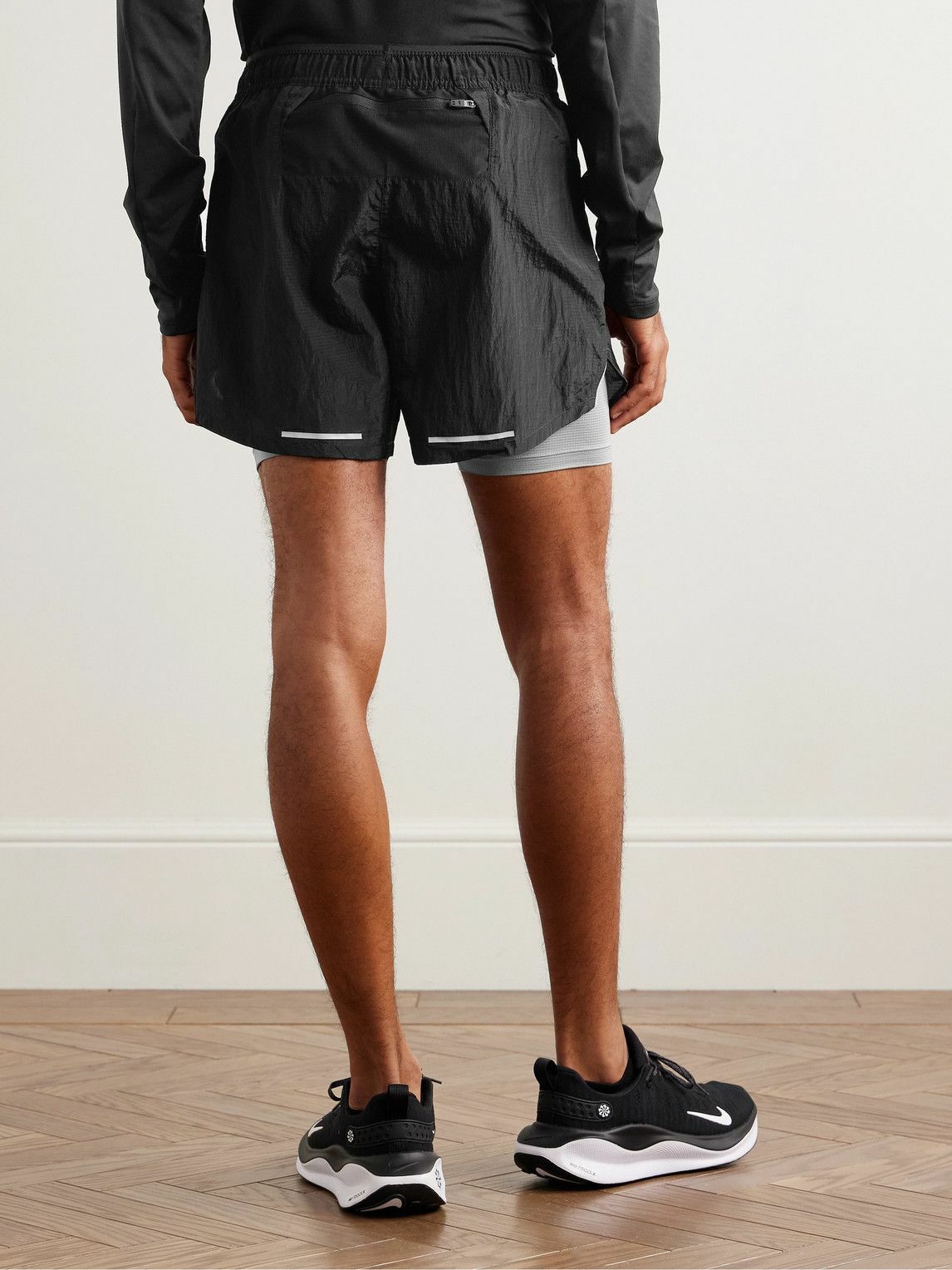 nike nylon running shorts