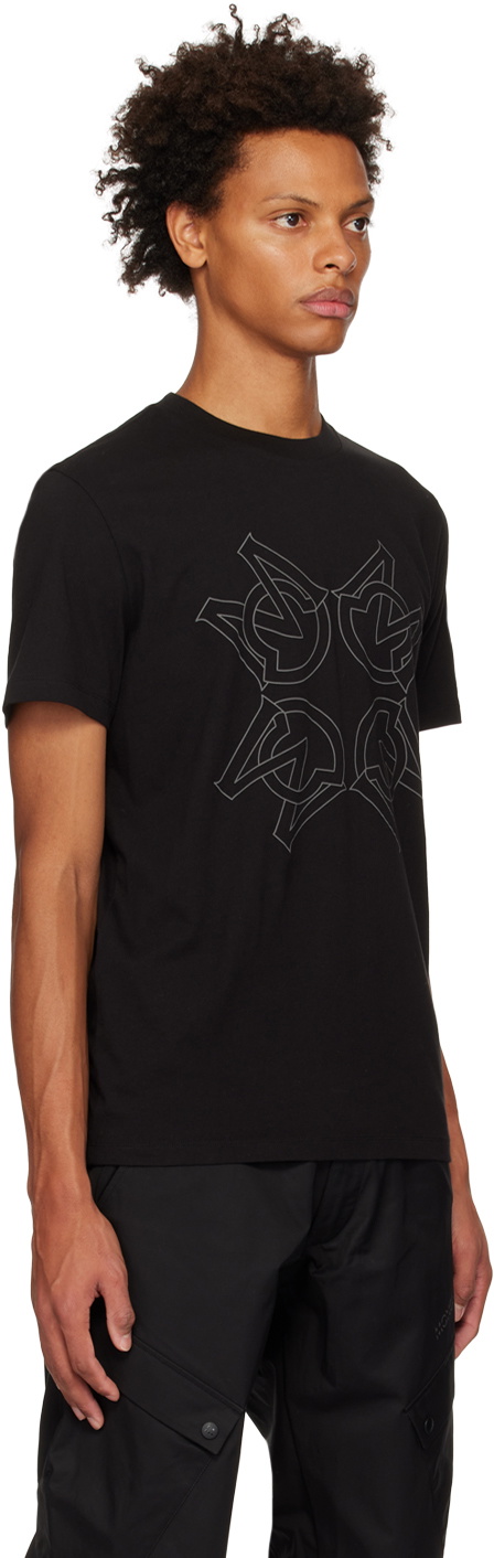 MONOGRAM T-SHIRT BLACK main image 0