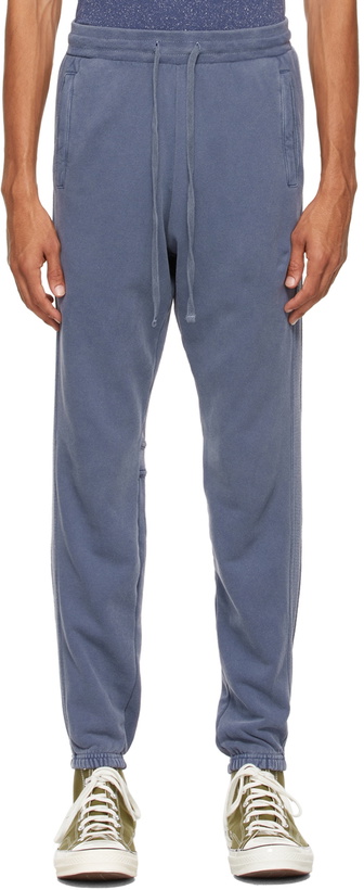 Photo: John Elliott Navy Cross Thermal Lounge Pants