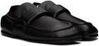 Dries Van Noten Black Padded Loafers