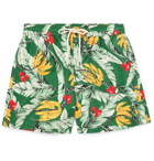 Polo Ralph Lauren - Traveller Mid-Length Printed Swim Shorts - Green