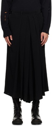 YOHJI YAMAMOTO Black Ta Tuxedo R-Standard Hakama II Trousers