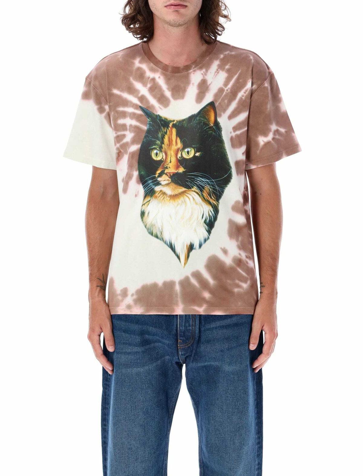 【送料&関税込】J.W. Anderson Cotton T-shirt With Print JW Anderson floral-print Cotton Shirt | White | FARFETCH