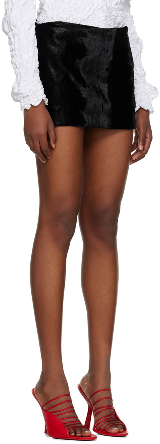 Feben Black Corsette Miniskirt