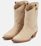 Etro - Suede ankle boots