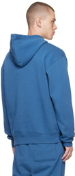 Nike Jordan Blue Embroidered Hoodie