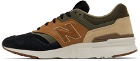 New Balance Brown & Beige 997H Sneakers