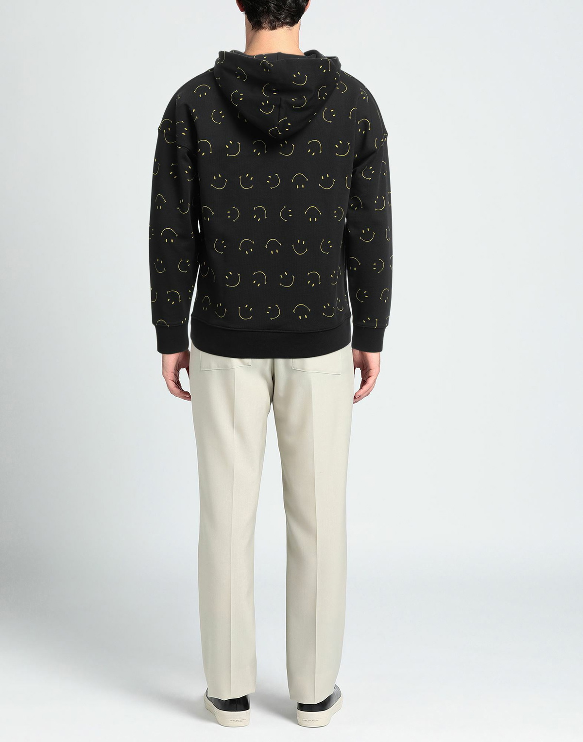 Sandro Mens Sweatshirt in Black
