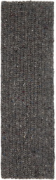 Maison Margiela Gray Virgin Wool Scarf