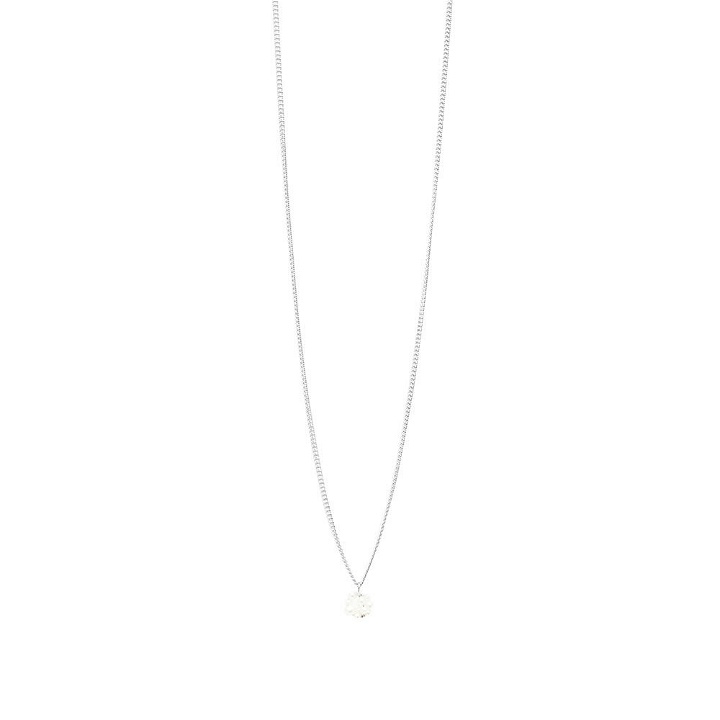 Photo: Completedworks Men's and Pearls Necklace in Silver
