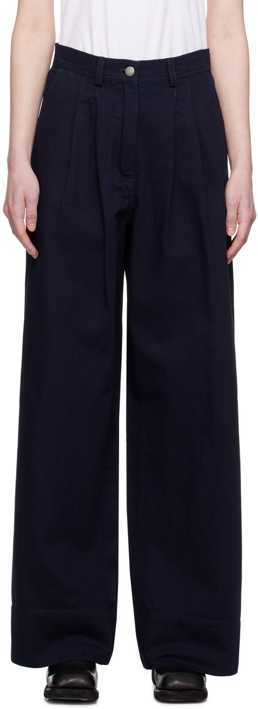 Mark Kenly Domino Tan Navy Prairie Trousers