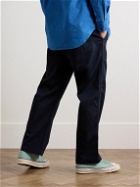 Blue Blue Japan - Straight-Leg Indigo-Dyed TENCEL™ Lyocell-Blend Twill Trousers - Blue