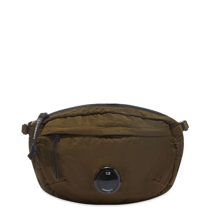 Photo: C.P. Company Men's Lens Bumbag in Ivy Green