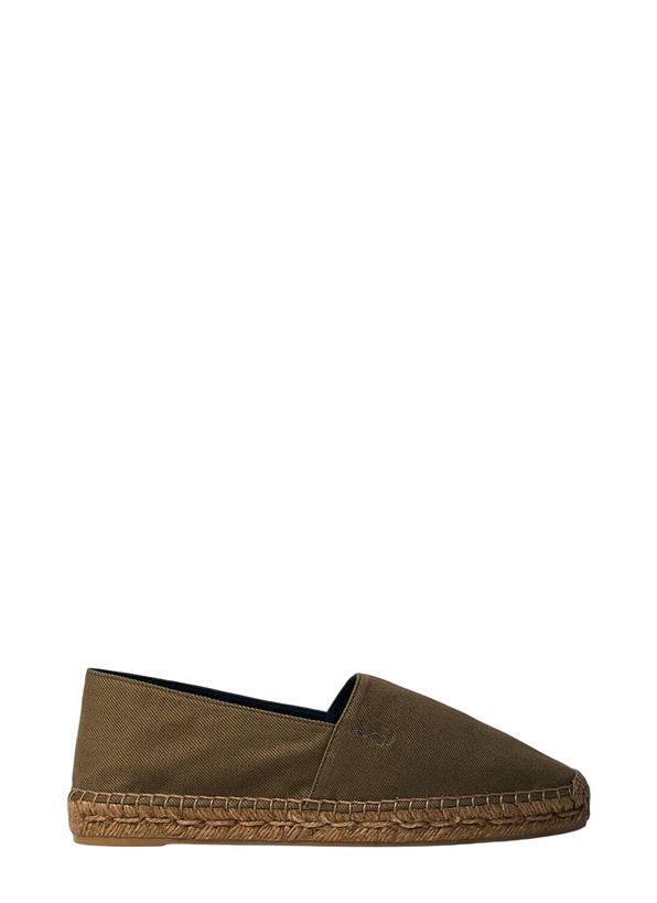 Photo: Saint Laurent Cotton Espadrilles
