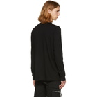 Rick Owens Black Long Sleeve Level T-Shirt