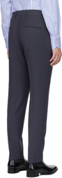 Tiger of Sweden Navy & Gray Tenuta Trousers