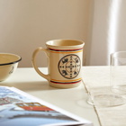 Pendleton Ceramic Mug in Off White