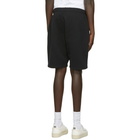 AMI Alexandre Mattiussi Black Ami De Coeur Track Shorts