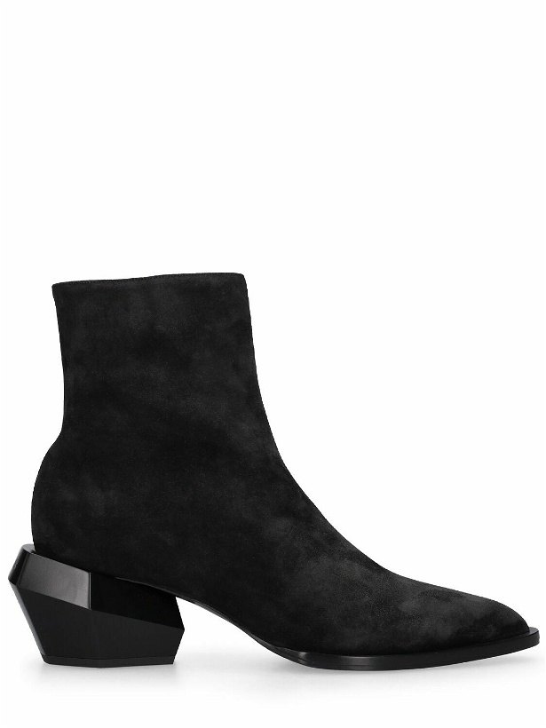 Photo: BALMAIN - Billy Suede Ankle Boots