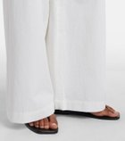 Vince Cotton poplin wide-leg pants