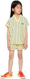 Bonmot Organic Kids Yellow Striped T-Shirt