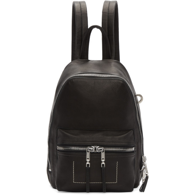 Rick Owens Black Mini Backpack Rick Owens