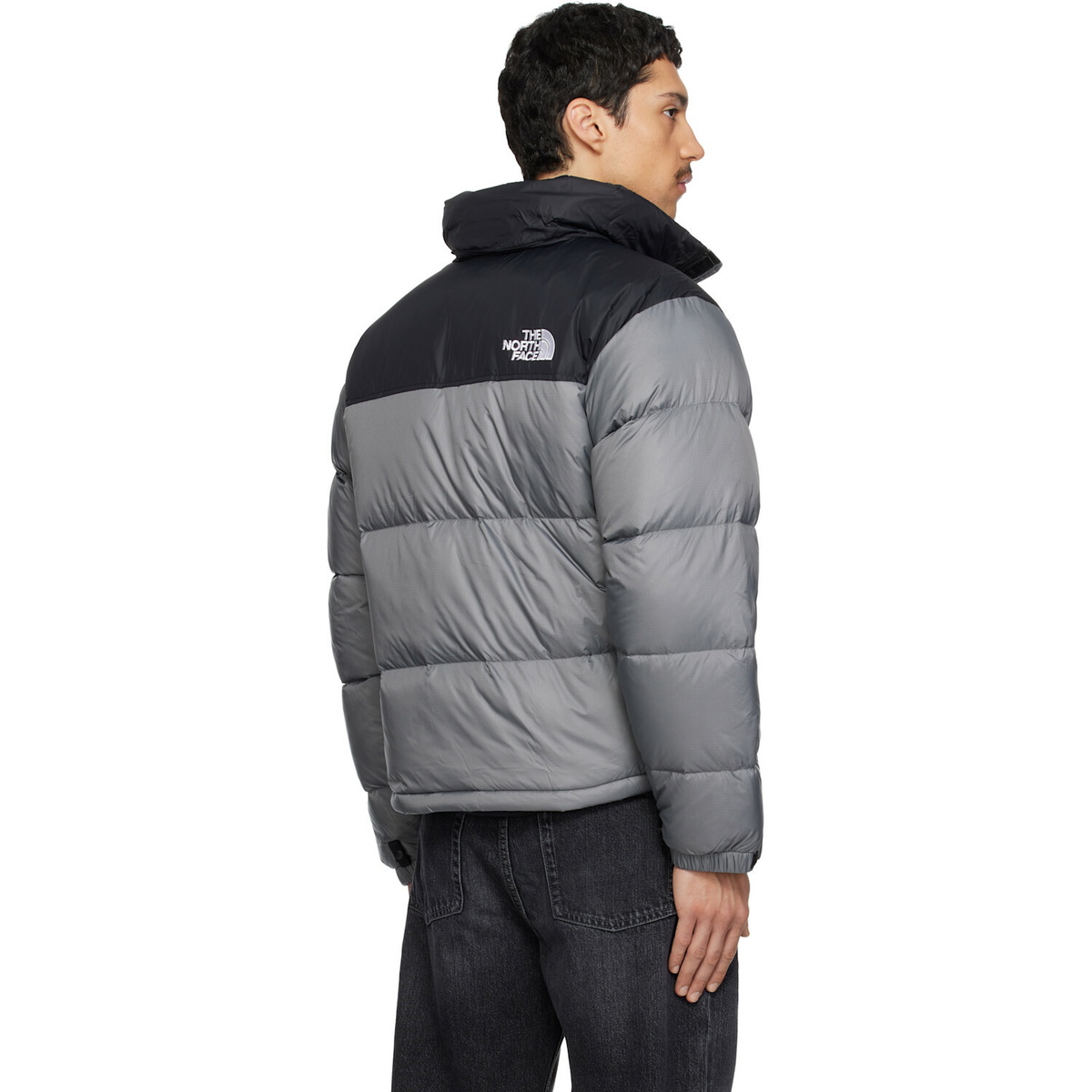 The North Face Gray 1996 Retro Nuptse Down Jacket
