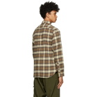 BEAMS PLUS Brown Speckled Dyed Shirt