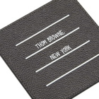 Thom Browne Pebble Grain Single Card Holder
