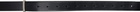 Toga Virilis Black Double Buckle Belt