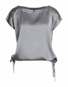 Eileen Fisher Womens Top in Grey