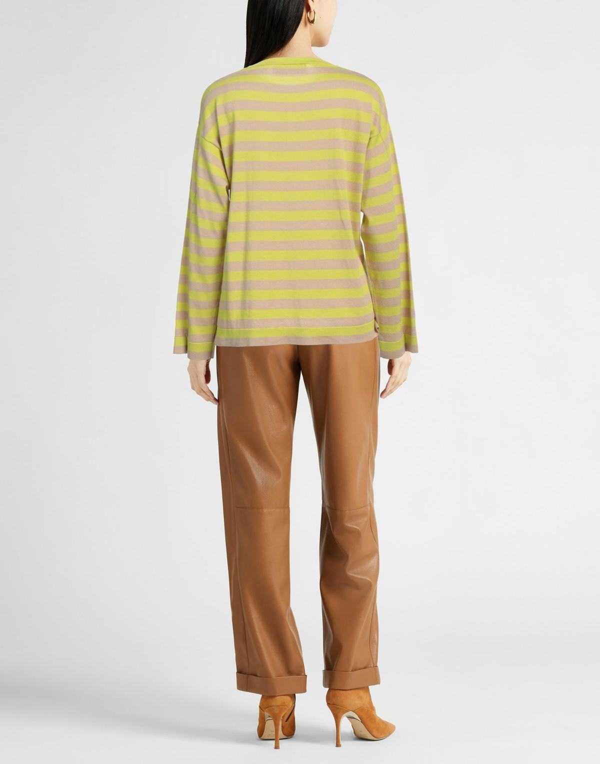 Jucca Womens Sweater in Light brown