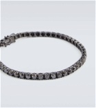 Shay Jewelry 18kt black gold tennis bracelet with diamonds
