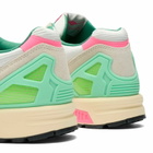 Adidas Men's Zx 8000 Mig Sneaker in Off White/Lucid Pink/Semi Court Green