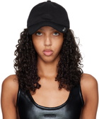Mugler Black 'Mugler' Cap