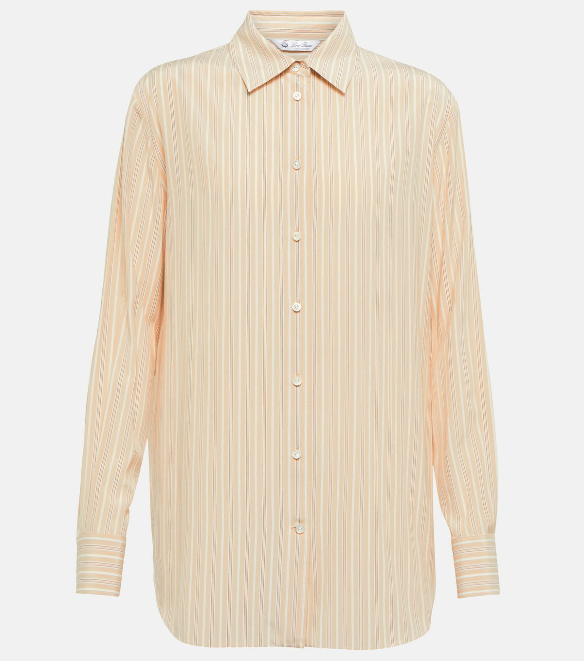 Loro Piana - Idelle striped silk shirt Loro Piana