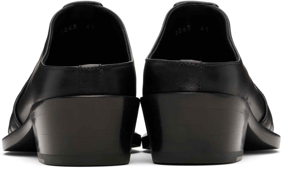 Martine Rose Black Cowboy Mules Martine Rose