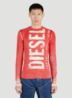 Diesel - K-Atullus-Round Sweater in Red