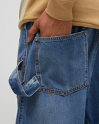 Jw Anderson Twisted Workwear Jeans Blue - Mens - Jeans