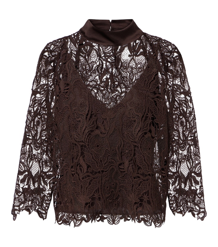 Photo: Max Mara Floral lace top