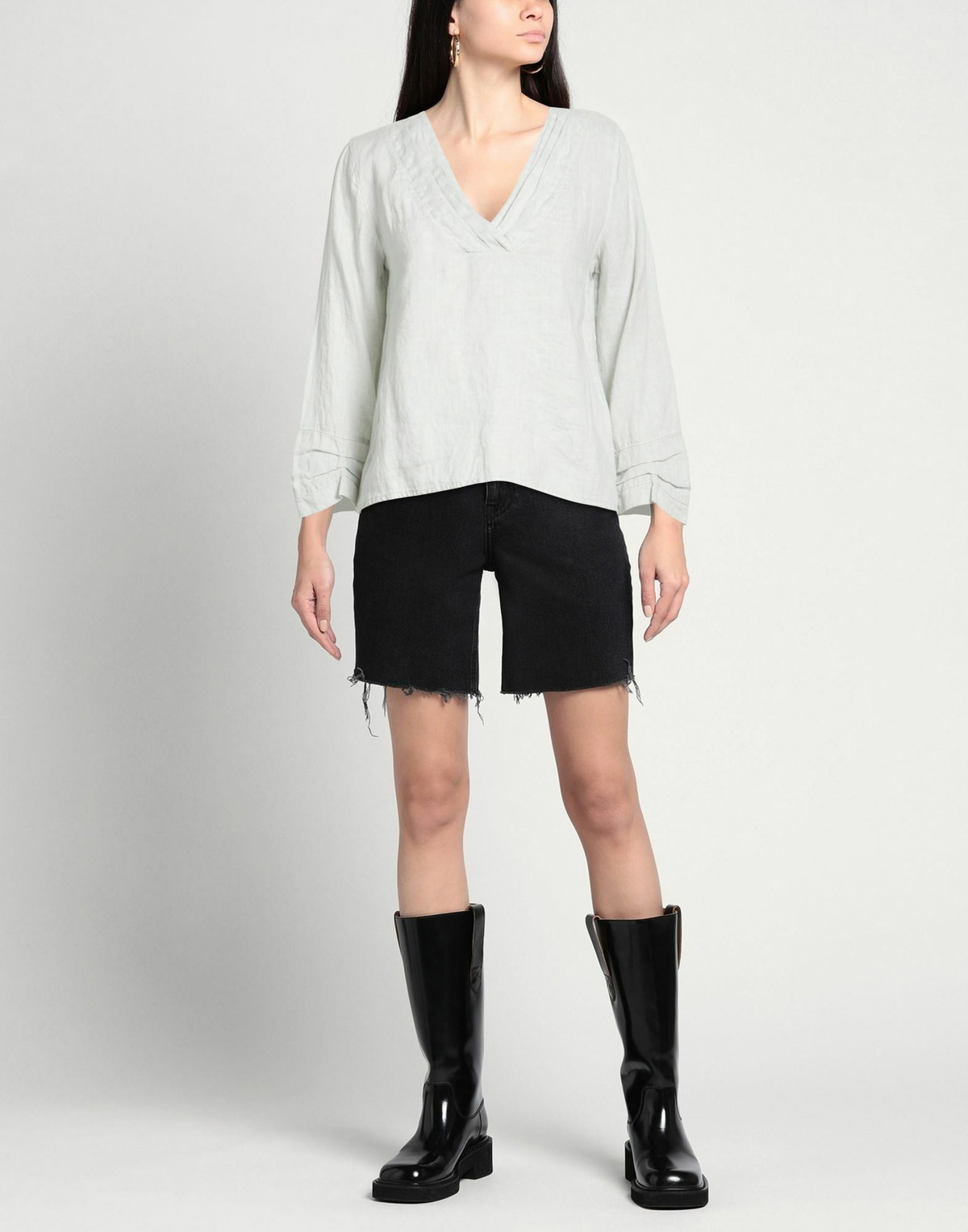 Crossley Womens Top Light in Grey