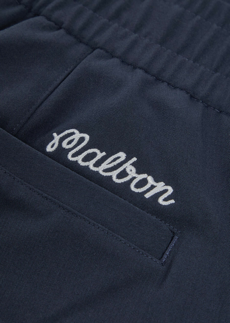 Malbon Condor Straight-leg Coolcore Trousers Navy