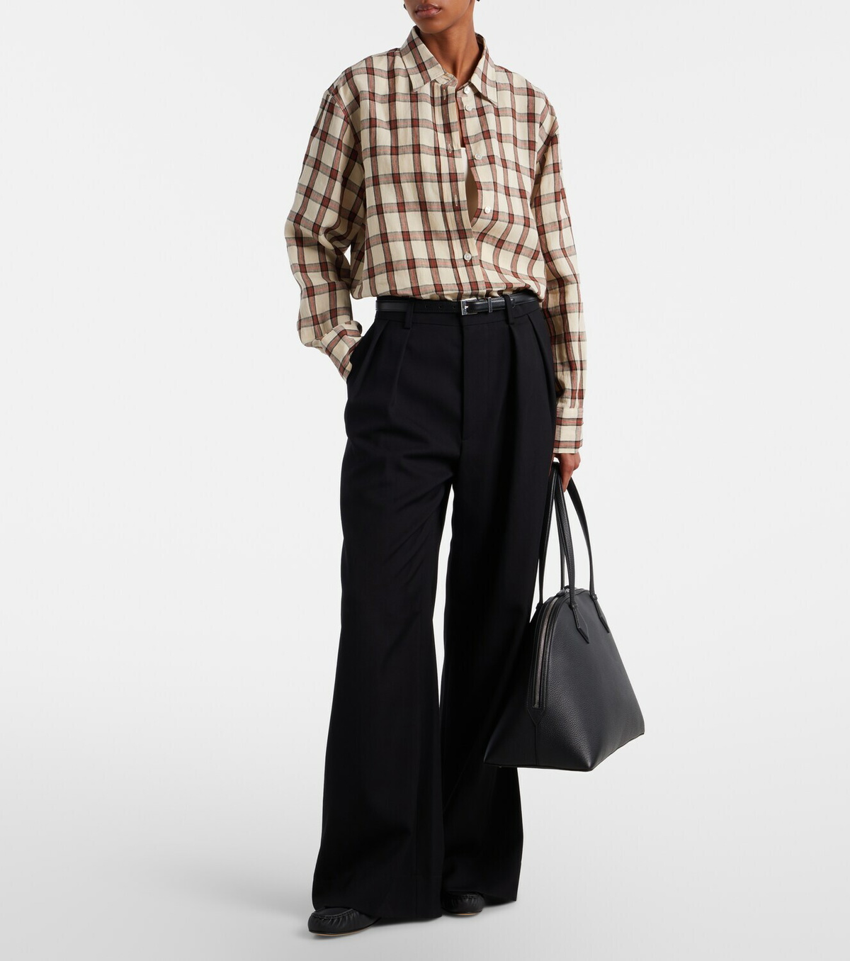 A.Emery Harnick Medium leather shoulder bag
