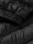 Moncler - Daniel Grosgrain-Trimmed Quilted Shell Down Jacket - Black